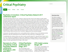Tablet Screenshot of criticalpsychiatry.co.uk